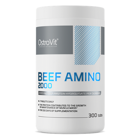 OstroVit Beef Amino 2000 mg 300 compresse