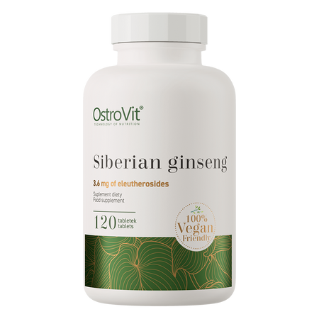 OstroVit Ginseng siberiano VEGE 120 compresse