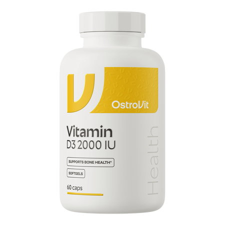 OstroVit Vitamina D3 2000 IU 60 capsule