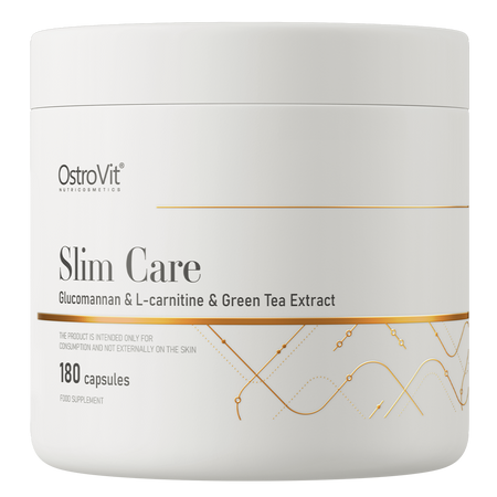 OstroVit Slim Care Glucomannano & L-Carnitina & Estratto di tè verde 180 capsule