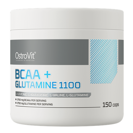 OstroVit BCAA + Glutammina 1100 mg 150 capsule