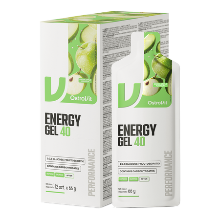 OstroVit Energy Gel 40 12 x 66 g