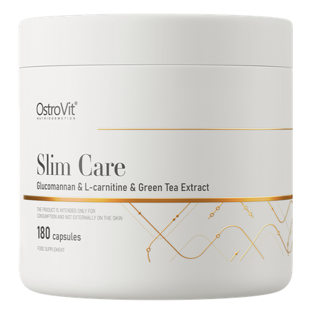 OstroVit Slim Care Glucomannano & L-Carnitina & Estratto di tè verde 180 capsule