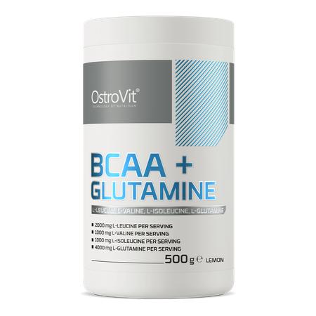 OstroVit BCAA + Glutammina 500 g