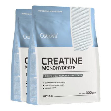 OstroVit Creatina Monoidrato 2 x 300 g