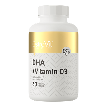 OstroVit DHA + Vitamina D3 60 capsule