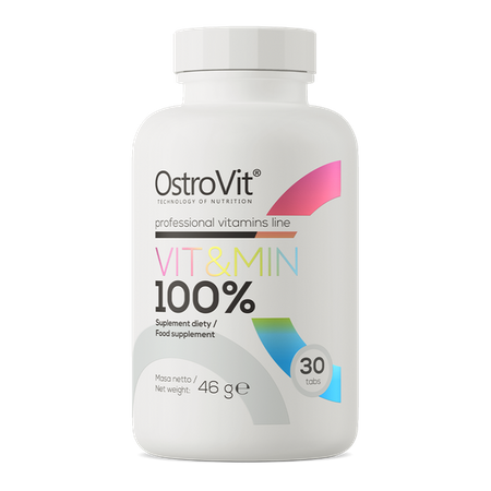 OstroVit 100% VIT&MIN 30 compresse