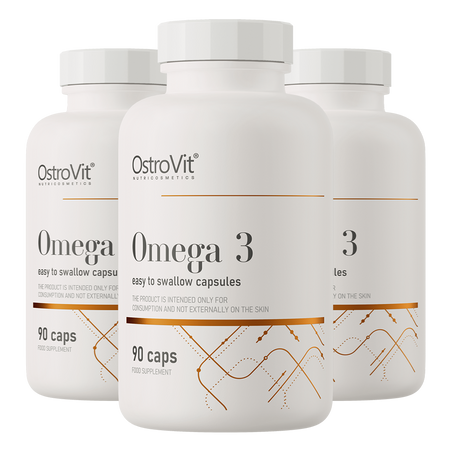 OstroVit Omega 3 Easy to Swallow 3 x 90 capsule