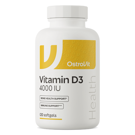 OstroVit Vitamina D3 4000 IU 120 capsule