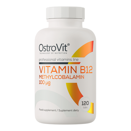 OstroVit Vitamina B12 Metilcobalamina 100 µg 120 compresse