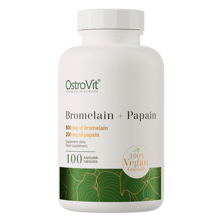 OstroVit Bromelina + Papaina VEGE 100 capsule