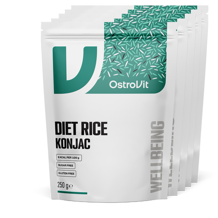 OstroVit Diet Rice Konjac 5 x 250 g