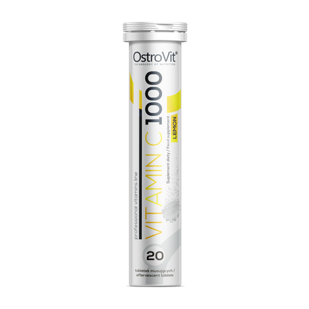 OstroVit Vitamina C 1000 mg 20 compresse effervescenti