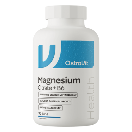 OstroVit Magnesio Citrato 400 mg + B6 90 compresse