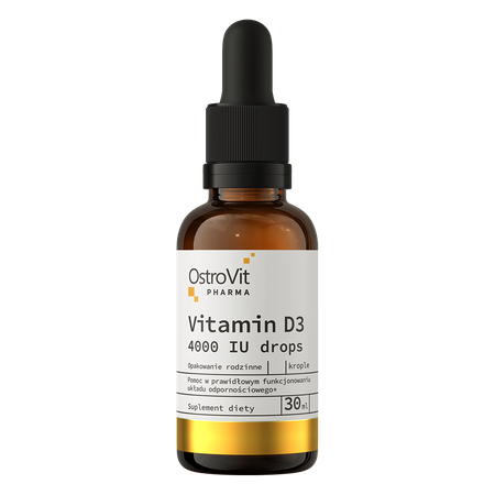 OstroVit Pharma Vitamina D3 4000 UI gocce 30 ml