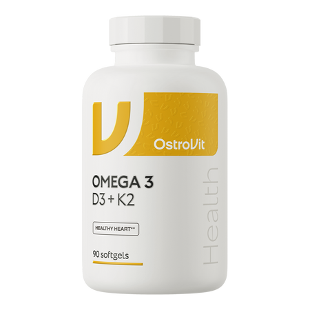 OstroVit Omega 3 D3+K2 90 capsule