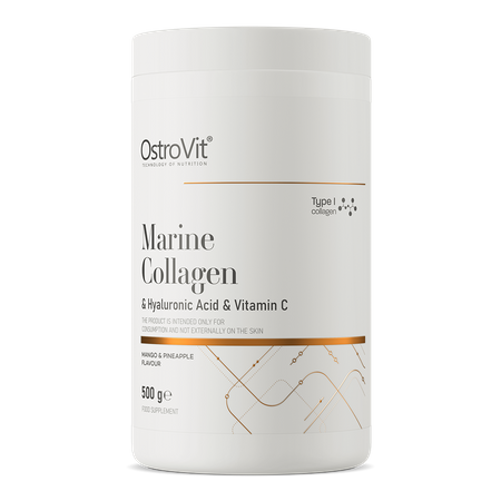 OstroVit Collagene marino + Acido ialuronico + Vitamina C 500 g