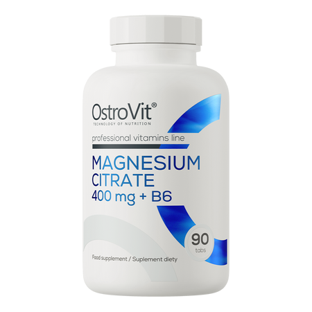 OstroVit Magnesio Citrato 400 mg + B6 90 compresse