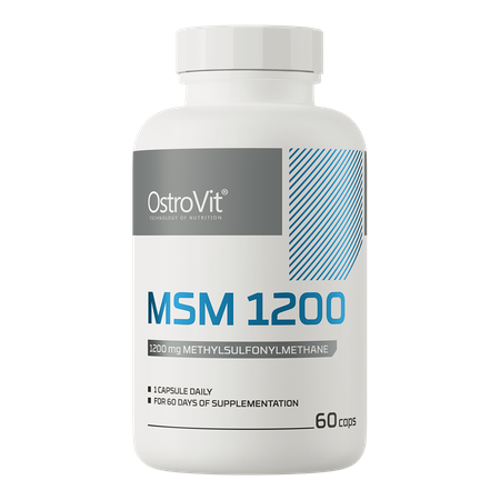 OstroVit MSM 1200 mg 60 capsule