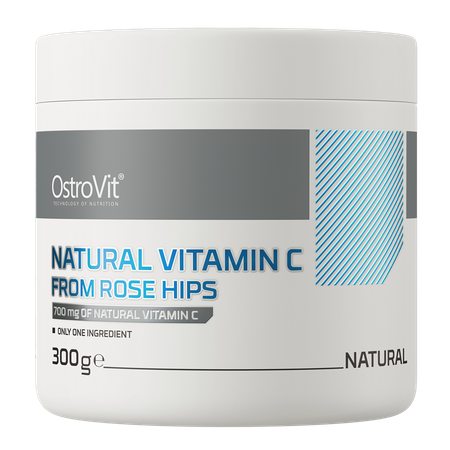 OstroVit Natural Wild Rose Vitamina C 300 g