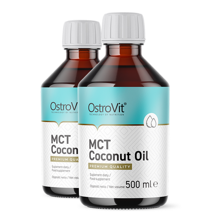 OstroVit Olio MCT di cocco 2 x 500 ml