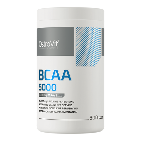 OstroVit BCAA 5000 mg 300 capsule