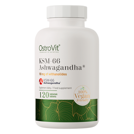 OstroVit KSM-66 Ashwagandha VEGE 120 compresse