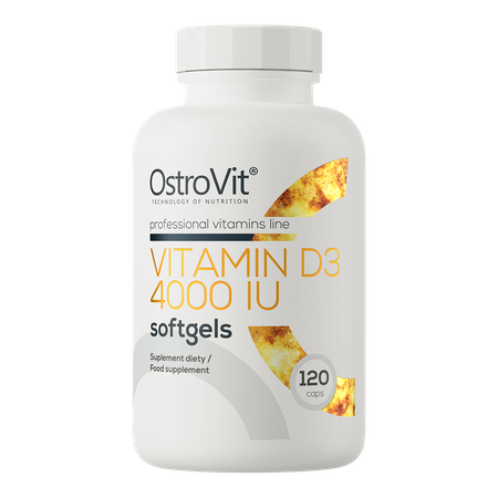 OstroVit Vitamina D3 4000 IU 120 capsule
