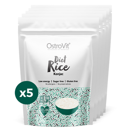 OstroVit Diet Rice Konjac 5 x 250 g