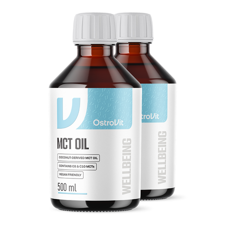 OstroVit Olio MCT di cocco 2 x 500 ml