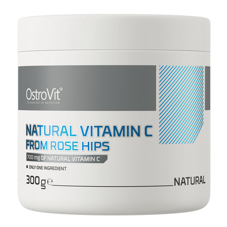 OstroVit Natural Wild Rose Vitamina C 300 g