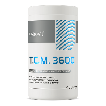 OstroVit Creatina Malato 3600 mg 400 capsule