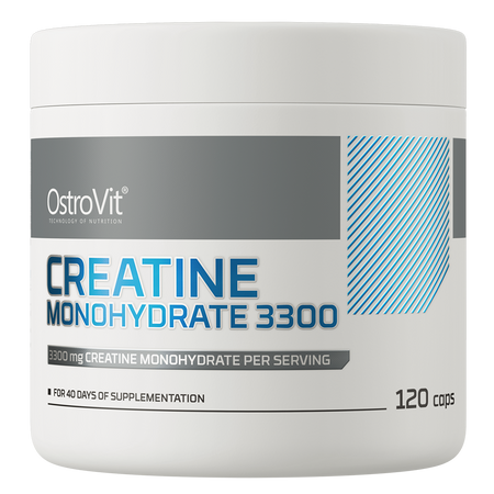 OstroVit Creatina monoidrato 3300 mg 120 capsule
