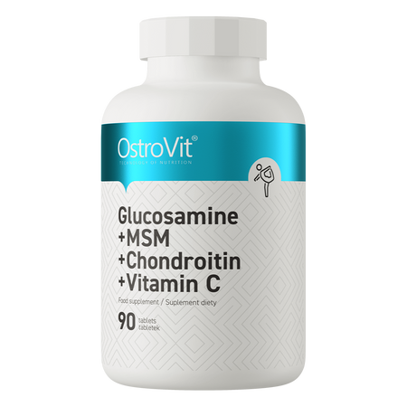 OstroVit Glucosamine + MSM + Chondroitin + Vitamin C 90 tabs