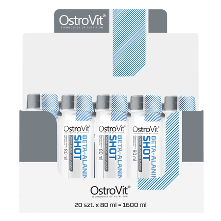 OstroVit Beta-Alanine Shot 20 x 80 ml