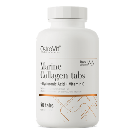 OstroVit Collagene marino + Acido ialuronico + Vitamina C 90 compresse